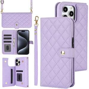 for iPhone 15 14 13 12 11 Pro Max Mini 15 Plus Case,【RFID Blocking】Wallet Case with Card Holder Leather Protective Cover