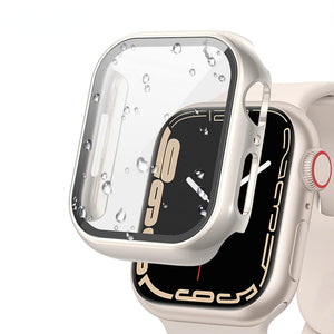 Glass+Cover For Apple Watch case iWatch 8 3 6 SE Screen Protector Apple watch series 7 Accessories