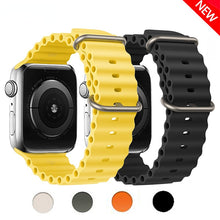 Load image into Gallery viewer, Ocean Strap for Apple Watch Ultra Band Silicone Bracelet iWatch Series 7 6 3 Se 8