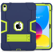 Load image into Gallery viewer, Case for iPad 10th Generation 10.9 inch 11&quot; 12.9 2022, Heavy Duty Shockproof Rugged Protective Cover with Built-in Kickstand