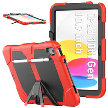 Load image into Gallery viewer, Kickstand Case for iPad 10th 2022 10.2inch  iPad 8th 7th Gen 2020 Mini 46 Shock Dirt Proof Silicone Rugged Stand Cover Hard Case