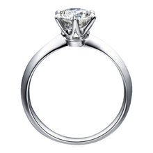 Load image into Gallery viewer, Luxury 925 Sterling Silver Real Moissanite Rings Wholesale