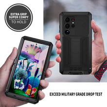 Load image into Gallery viewer, for Samsung Galaxy S23 Ultra 5G Case, Military Grade Full-Body Rugged with Built-in Kickstand Slide Camera Protective Cover Case