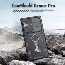 Load image into Gallery viewer, for Samsung Galaxy S23 Ultra Case 2023 NILLKIN CamShield Armor Pro Case with Camera Cover and Kickstand Shock Resistant