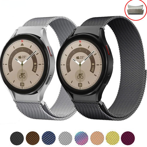 Milanese Strap For Samsung Galaxy Watch Classic No Gaps Metal Bracelet Watch Band